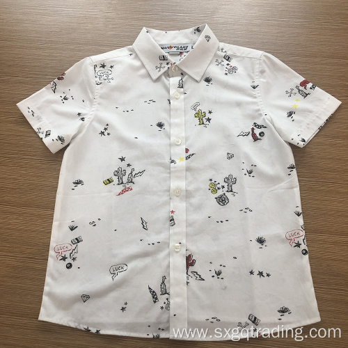 Adorable kids' 100% cotton short sleeve shirt